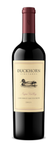 bottle of Duckhorn wine
